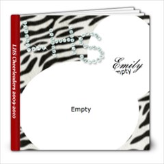 Cheer Book Emily - 8x8 Photo Book (20 pages)