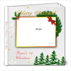 Ryan s 1st xmas & new year - 8x8 Photo Book (20 pages)