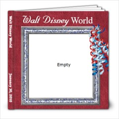 DisneyWorld January 30,2010 - 8x8 Photo Book (60 pages)