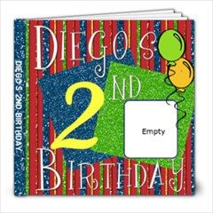 Diegos birthday - 8x8 Photo Book (20 pages)
