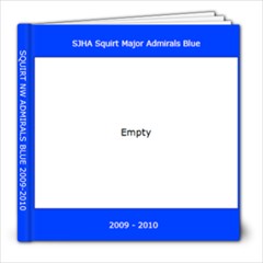 ADMIRALS 2009-2010 - 8x8 Photo Book (39 pages)