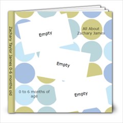 0-6 months - 8x8 Photo Book (20 pages)