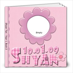 Shyan 6-12 months - 8x8 Photo Book (20 pages)