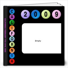 California  - 12x12 Photo Book (60 pages)