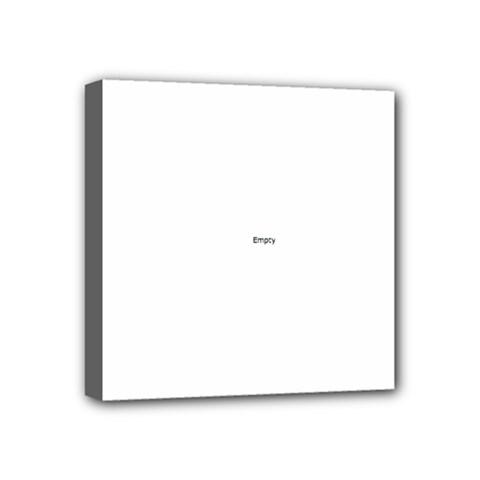 Button Huh? - Mini Canvas 4  x 4  (Stretched)