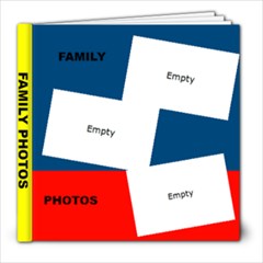 FAMILY PHOTOS - 8x8 Photo Book (30 pages)