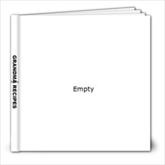 Grandma s Recipes - 8x8 Photo Book (20 pages)
