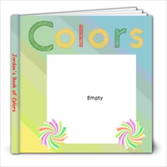 jordans book of colors - 8x8 Photo Book (20 pages)
