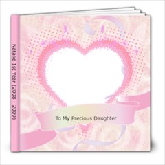 Natalie Photo Album - 8x8 Photo Book (20 pages)