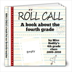 Roll Call! A Teacher Appreciation Book
