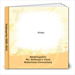 Kinder Book - 8x8 Photo Book (20 pages)