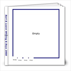 2000 Barts Family - 8x8 Photo Book (20 pages)