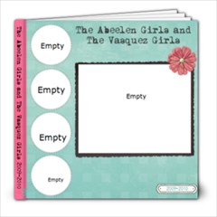 Vasquez Girls 2009/2010 - 8x8 Photo Book (20 pages)