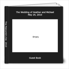 Guest Book1 - 8x8 Photo Book (30 pages)