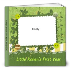 Kohen 1st Year - 8x8 Photo Book (30 pages)