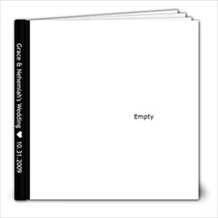 Wedding - Grace & Nehemiah - 8x8 Photo Book (30 pages)