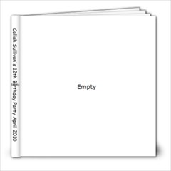 Sneak peak: Callahs Birthday 2010 - 8x8 Photo Book (20 pages)