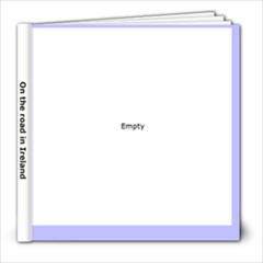On the Road in Ireland - 8x8 Photo Book (30 pages)