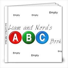 Alphabet Book - 8x8 Photo Book (30 pages)