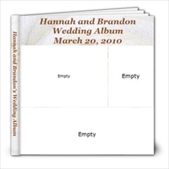 Smith/Hauser Wedding Album 3-20-10 - 8x8 Photo Book (30 pages)