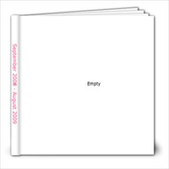 Photo Book Sept 08-Aug 09 - 8x8 Photo Book (39 pages)
