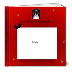 Disneyland2009 - 8x8 Photo Book (30 pages)