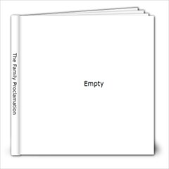 family proclamation - 8x8 Photo Book (30 pages)