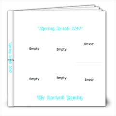 Spring Break - 8x8 Photo Book (30 pages)