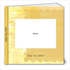 Asia Trip 2007 - 8x8 Photo Book (20 pages)