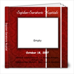 Sajolan-Saratorio Nuptials - 8x8 Photo Book (20 pages)