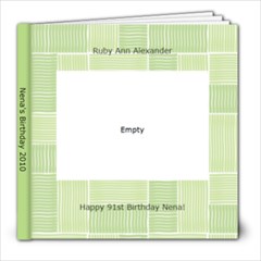 Nena s Birthday - 8x8 Photo Book (20 pages)