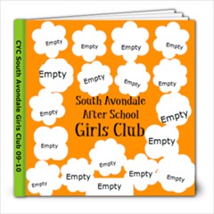 South Avondale Girls Club 2010 - 8x8 Photo Book (20 pages)