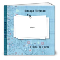 Inaaya3 - 8x8 Photo Book (20 pages)