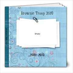 Brownie Book - 8x8 Photo Book (20 pages)