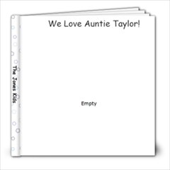 Auntie... - 8x8 Photo Book (20 pages)