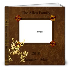 Allens 2010 January - May - 8x8 Photo Book (20 pages)