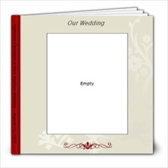 Our Wedding - 8x8 Photo Book (20 pages)