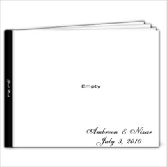Wedding Album - 9x7 Photo Book (20 pages)