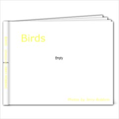 Birds 9 x 7  - 9x7 Photo Book (20 pages)