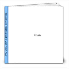 Bennett & Patches Get A Visit From Nan - 8x8 Photo Book (30 pages)