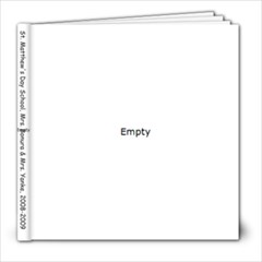 Mrs. Bonura s Class 2008-2009 Scrapbook - 8x8 Photo Book (20 pages)