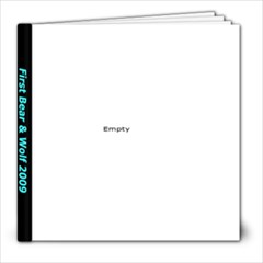 Bear and Wolf - 8x8 Photo Book (20 pages)