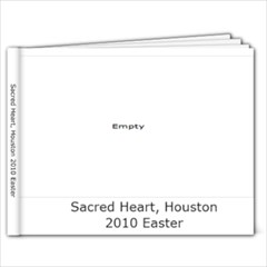 Sacred Heart Easter 2010 - 9x7 Photo Book (20 pages)