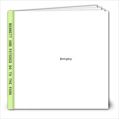 Bennett and Patches Go To The park - 8x8 Photo Book (30 pages)