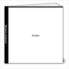 Mission summary - 8x8 Photo Book (30 pages)