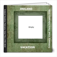 IRELAND VACATION 2010 - 8x8 Photo Book (20 pages)