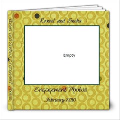 R&S Engagement album - 8x8 Photo Book (20 pages)