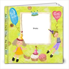 Ana Julia s b-day at home - 8x8 Photo Book (20 pages)