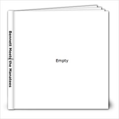 Bennett Meets the Manatees - 8x8 Photo Book (30 pages)