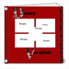 Disney Vacation - 8x8 Photo Book (39 pages)